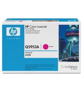 HP Q5953A Color LaserJet 4700, CM4730 MFP, CP4005 Series Printer - Magenta Print Cartridge with ColorSphere Toner (approx. 10,000 Yield)