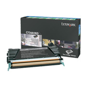 Lexmark C734, C736, X734, X736, X738 Black Return Program Toner Cartridge