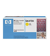 HP Q6472A Color LaserJet 3600 series printer - Yellow Print Cartridge