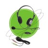 Andrea NC185VM High Fidelity Stereo PC Headset with Noise Canceling Microphone with Volume/Mute Controls