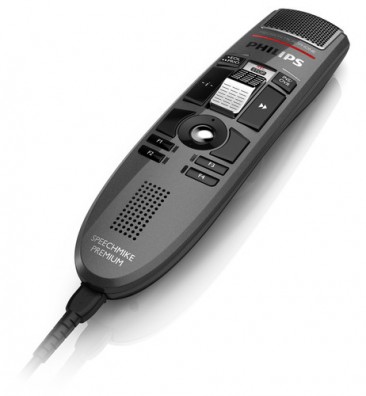 Philips 3510 SpeechMike Premium USB dictation microphone - Slide Switch